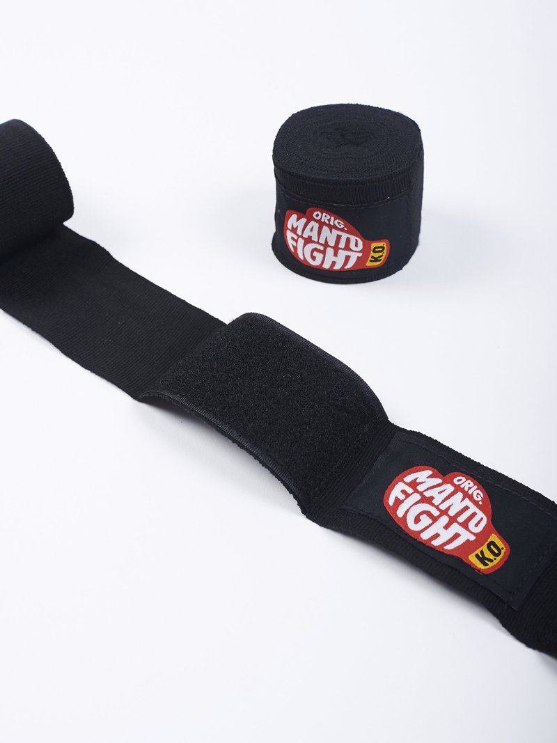 MANTO Glove handwraps 4m -black